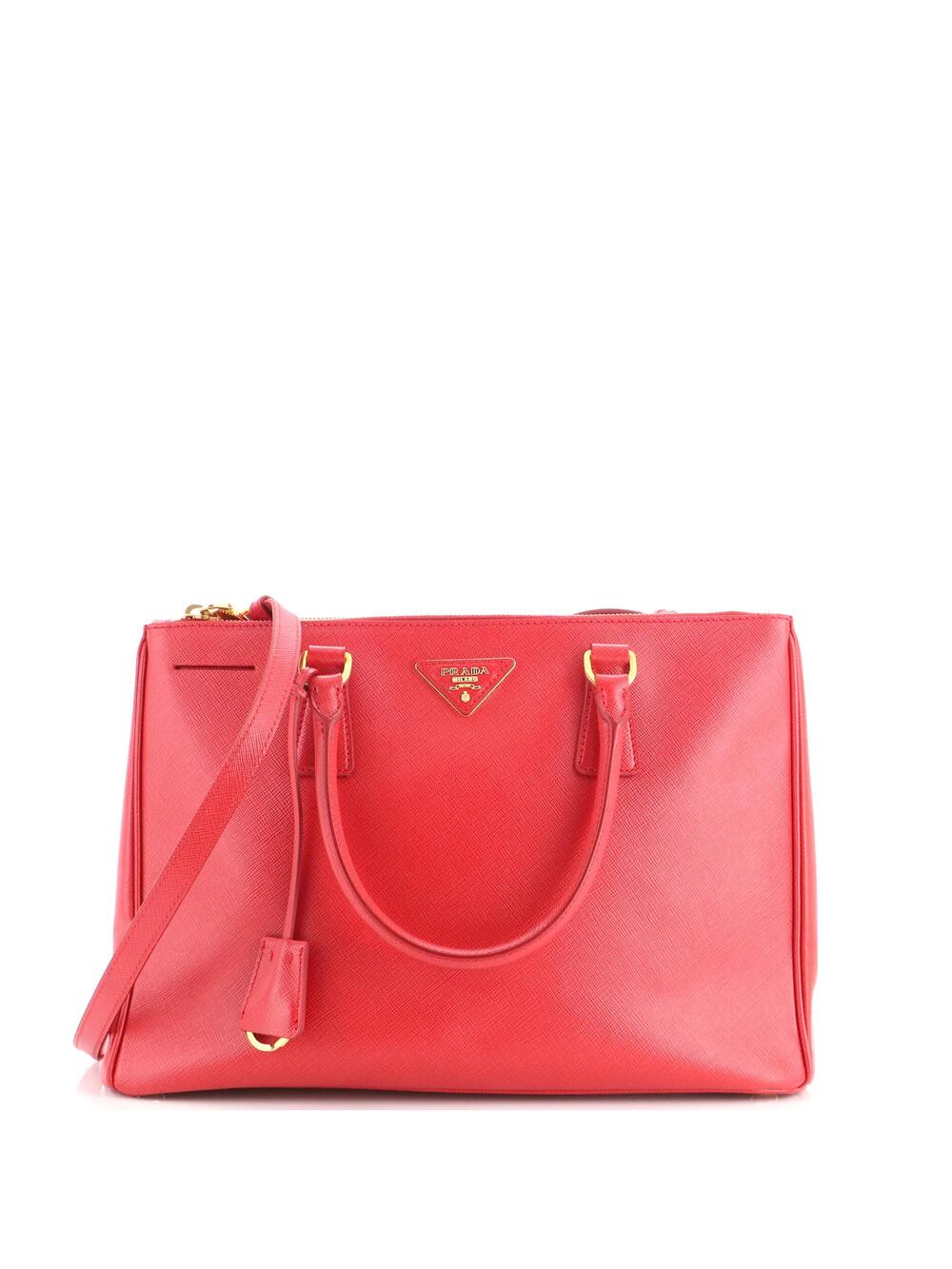 Prada Double Zip Lux Tote Saffiano #347922P10B